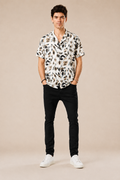 Camicia Bowling 100% viscosa