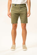 Jeans corto 100% cotone