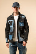 Giacca Patchwork Denim 100% Cotone B796558989556