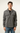 Giacca camicia uomo grigio antracite