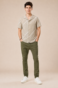 Camicia Bowling 100% Cotone