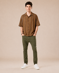 Camicia bowling 100% cotone