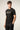 T-Shirt Jersey Bielastico con Stampa Nera MU055