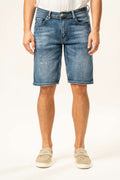 Jeans corto 100% cotone