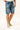 Jeans corto 100% cotone