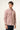Camicia Karl Mommoo con micro stampa geometrica – Rosa
