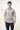 Camicia Karl Mommoo con micro fantasia floreale – Bianco/Nero