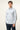 Camicia Karl Mommoo con micro fantasia floreale – Azzurro