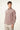 Camicia Karl Mommoo con micro stampa geometrica – Rosso/Nero