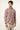Camicia Karl Mommoo con micro stampa geometrica – Rosso/Nero