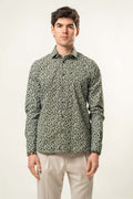 Camicia Karl Mommoo con stampa paisley – Verde