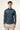 Camicia Karl Mommoo con micro fantasia geometrica – Blu
