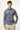 Camicia Karl Mommoo con micro fantasia geometrica – Grigio