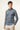 Camicia Karl Mommoo con micro fantasia geometrica – Grigio