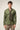 Camicia Coreana con Foulard Estraibile Verde Militare E068/FOL