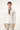 Camicia Karl Mommoo collo coreano con foulard – Bianco