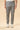 Pantalone uomo cropped cotone stretch grigio