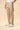 Pantalone uomo cropped cotone stretch beige