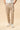Pantalone uomo cropped cotone stretch beige