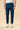 Pantalone uomo cropped cotone stretch blu