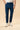 Pantalone uomo cropped cotone stretch blu