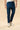 Pantalone uomo cropped cotone stretch blu