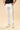 Jeans uomo slim fit cotone modal bianco