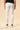 Jeans uomo slim fit cotone modal bianco