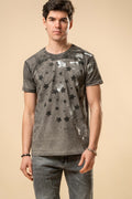 T-shirt uomo vintage stampa stelle