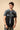 T-shirt uomo stampa grafica effetto lucido