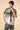 T-shirt uomo stampa artistica effetto spray