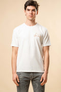 T-Shirt Karl Mommoo con ricamo Vespa – Bianco