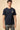 T-Shirt Karl Mommoo con ricamo Bulldog – Blu Navy