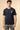 T-Shirt Karl Mommoo con ricamo Bulldog – Blu Navy