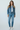 Giubbino Jeans Donna con Ricami e Castoni