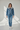 Giubbino Jeans Donna con Ricami e Castoni-Argento