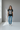 T-Shirt in Jersey con Stampa Frontale