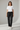 Jeans Palazzo con Pietre Cucite a Mano